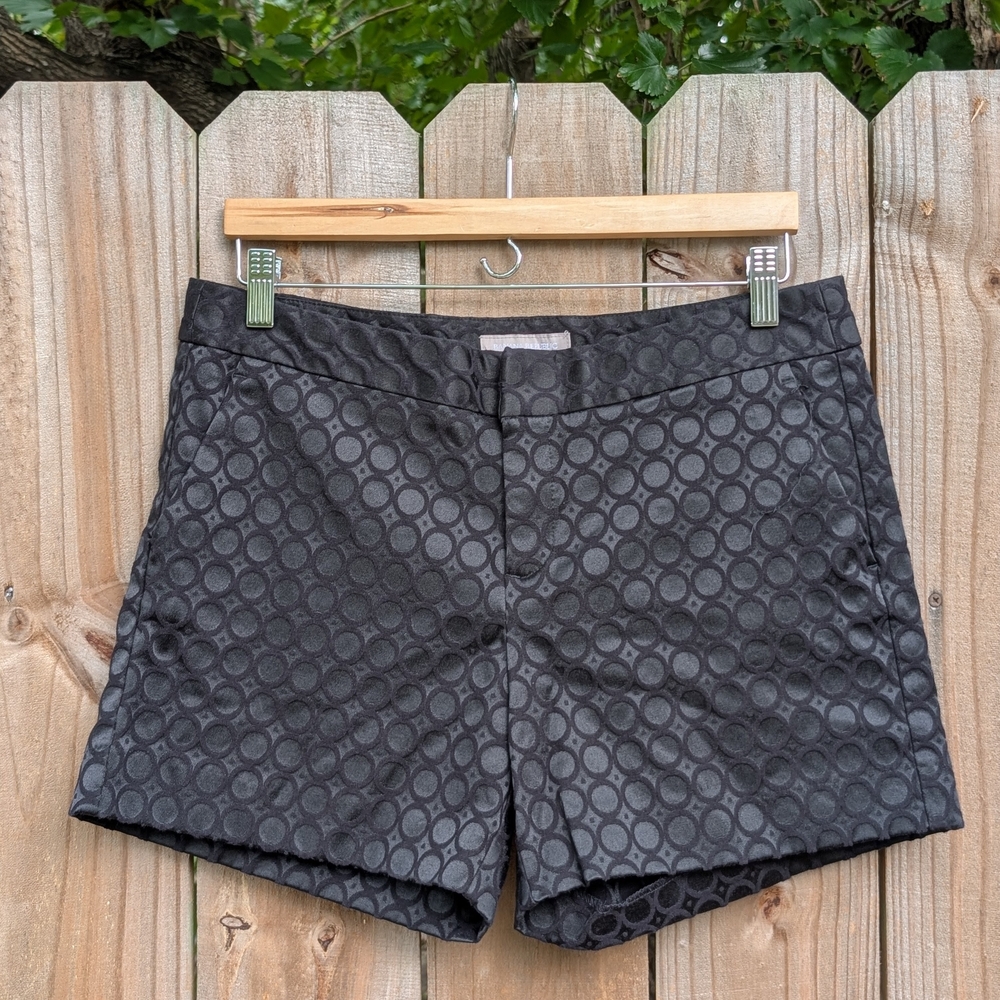 Banana Republic Black Polka Dots Classic Shorts